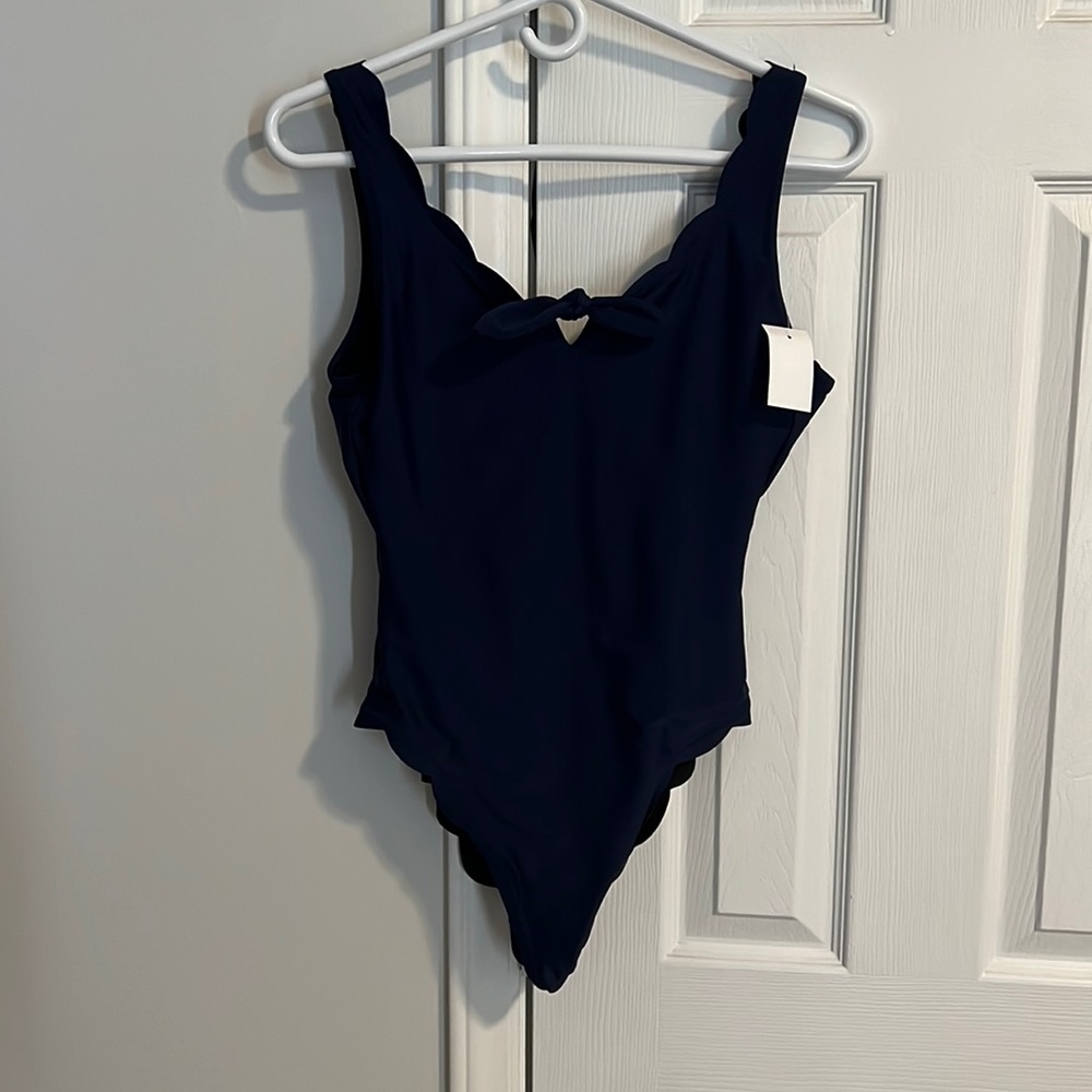 JCrew one piece swimsuit in Navy size small New with Tags